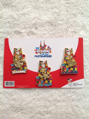 Karneval Köln 2025 NEU Festkomitee Anstecker 17 Pins Pin Karnevalsorden Köln FP - Bild 5 von 9