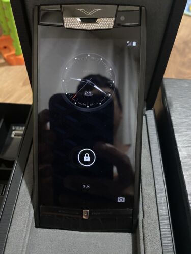 Used Original Vertu Signature Touch 4.7" Diamond And Black Alligator Very Good - Picture 15 of 22