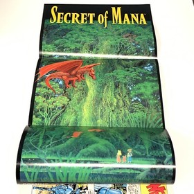 Nintendo Power Magazine Volume 53 Star Wars + Secret Of Mana Poster SNES NES