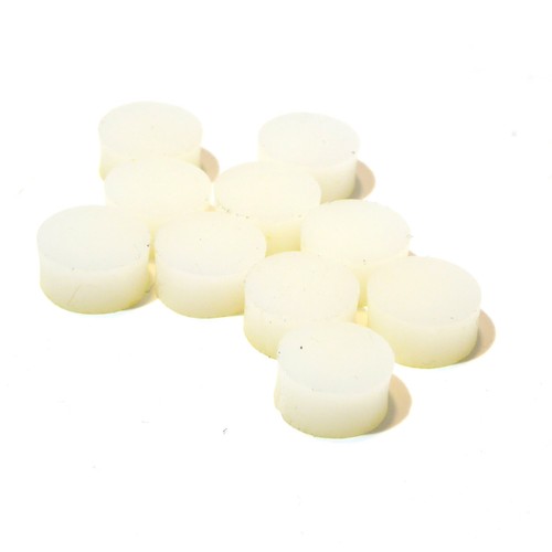 10 marcadores de posición de incrustación de guitarra negro o blanco 4, 6 u 8 mm de diámetro - Imagen 6 de 7