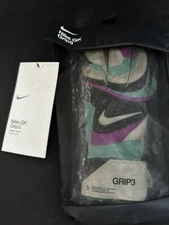 Nike GK Grip 3 Football Soccer Goalkeeper Gloves Turquoise Size 8 New FB2998-010