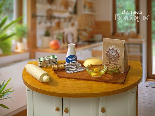 For Calico Critters Custom Made Miniature Food Baking Set - Picture 3 of 3