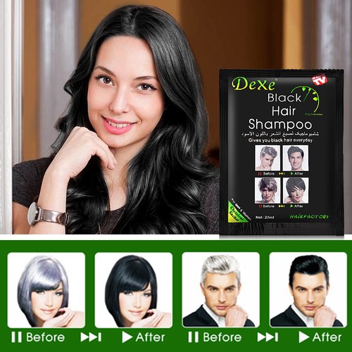 2025 Hair Dye Shampoo,Black Hair Instant Dye Shampoo,Hair Color Shampoo for Hair - Picture 27 of 32