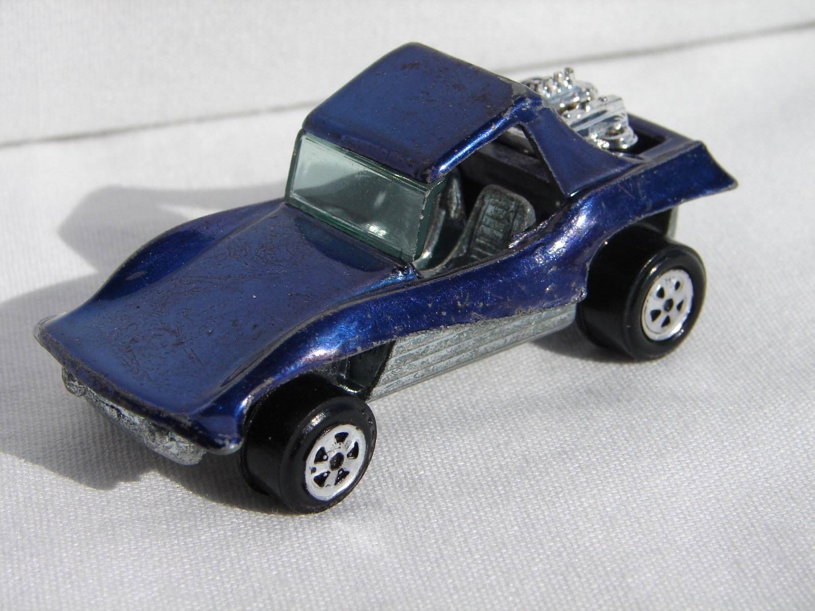 VINTAGE TOPPER JOHNNY LIGHTNING SAND STORMER blueE VINTAGE TOPPER JOHNNY LIGHTNING SAND STORMER blueE