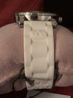 COPY - NWT Juicy White Stella Silicone Womens watch Ladies JUICY COUTURE Stainless Steel White Silicone Strap  main image 3