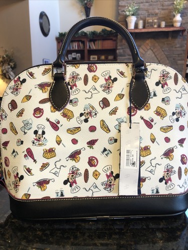 NWT Disney EPCOT 2020 Food and Wine Festival Satchel Purse Dooney & Bourke - Picture 2 of 4