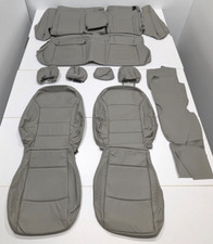 For Chevrolet Cruze Lt 2016-2019 Grey Leather Seat Covers Kr15