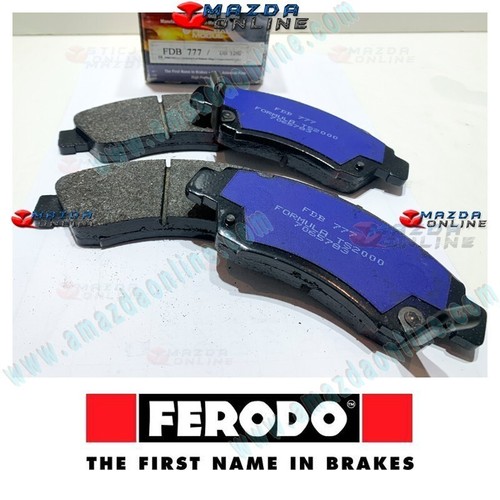 Pastillas de disco de freno FERODO Formula Racing Performance TS2000 FDB777 para Honda Civic - Imagen 2 de 6