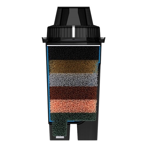 ALKALISCHER WASSERFILTERKRUG - 8 STUFEN REINES WASSER INKLUSIVE KRUG & 3 FILTER! - Bild 9 von 10