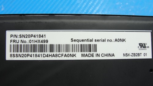 Lenovo ThinkPad T480 14" Genuine Laptop US Keyboard SN20P41841 01HX499 - Picture 3 of 4