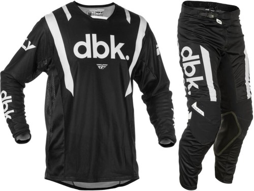 Fly Racing Kinetic Mesh Sym Center DBK Jersey & Pant Combo Set Vented Gear MX 25 - Picture 32 of 38