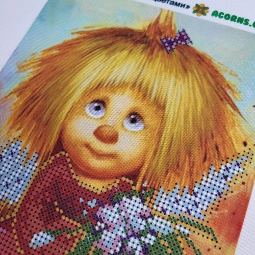 Bead Embroidery Scheme on Canvas DIY Printed Pattern Embroidery A5 - Imagen 84 de 171