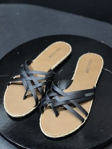 Volcom Women's Black Color Sandal Size EU 40 - Picture 5 of 7