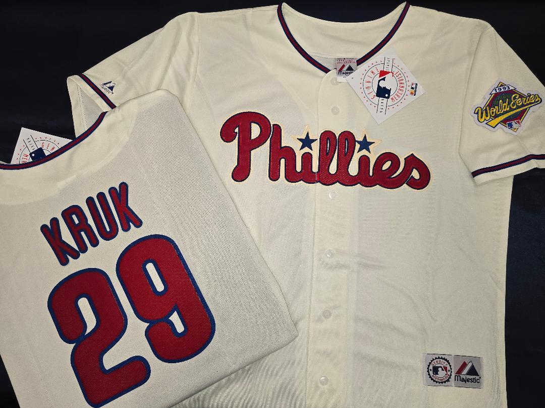 Maillot Baseball Phillies John Kruk – Mitchell & Ness – Rouge, 2XL