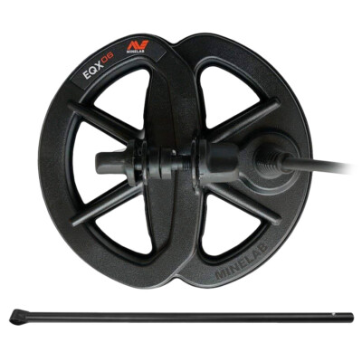 Minelab 6'' EQX 06 DD Waterproof Coil & Lower Rod for Equinox Series