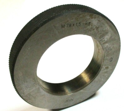 LMW Gewindelehrring ''Gut''  M78 x 1,5 6g  Lehrring Neu H38773