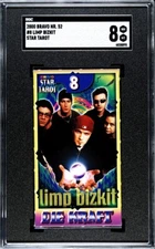 2000 Bravo Star Tarot #8 LIMP BIZKIT Fred Durst SGC 8 Pop 1 highest