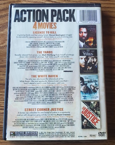 DVD Mark Wahlberg/Denzel Washington Action Pack 4 Movies - Picture 2 of 4