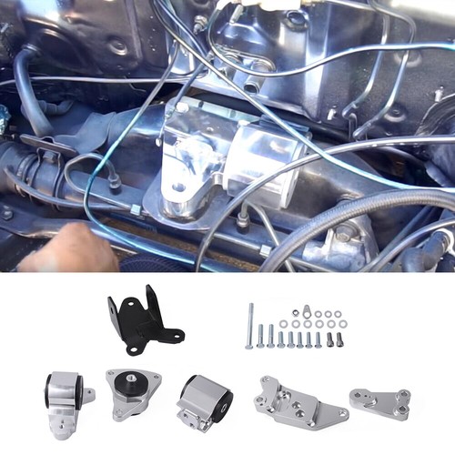 Engine Motor Mount Kit for 02-06DC5/02-05 EP3 SI K20 K24 K Series - Picture 10 of 11