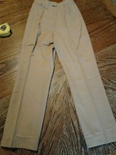 Vintage Pendleton Tan Slacks Wool Size 4 cb10 