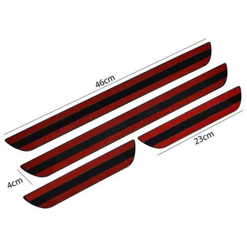 Juego de 4 listones de entrada adecuados para Smart fortwo 451 desde 2007-2014 listones de protección - Imagen 5 de 9
