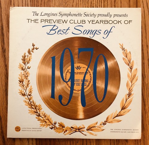 The Best Songs Of 1970 Longings Symphonette Society VTG 33 RPM LP - 2 Record Set - Imagen 1 de 12