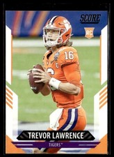 2021 Panini Score Trevor Lawrence Rookie Clemson Tigers #301