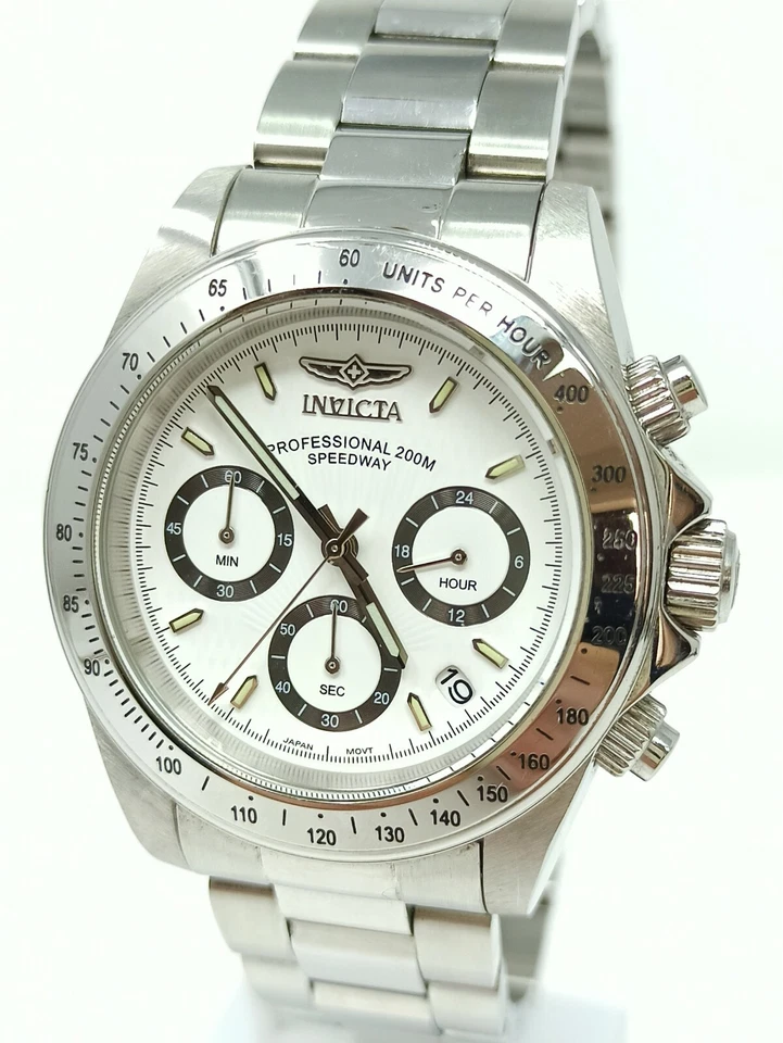 Orologio Invicta speedway professional 200 metri deep watch diver clock s steel - Immagine 3 di 4