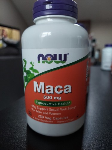  Now Foods: 500mg Maca Powder Capsules. - Picture 1 of 4