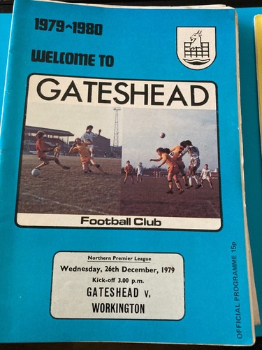 Workington HOME AWAY programmes League & Cup 1960s 1970s 1980s 1990s FREE POST - Picture 169 of 229
