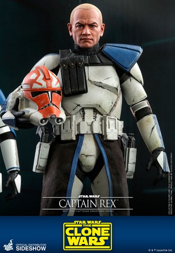 Hot Toys Star Wars Capitán Rex Escala 1:6 Figura Clone Wars Clone Trooper TMS018 - Imagen 13 de 18