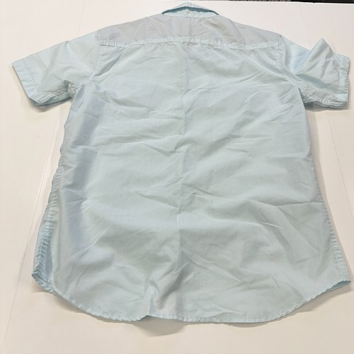 Sovereign Code Shirt Mens Button Down Shirt Short Sleeve Casual Cotton Size L - Picture 2 of 5