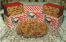 Advertising 'Claxton Fruit Cake.' Baked Claxton Bakery in Claxton, GA. UNP. AD01