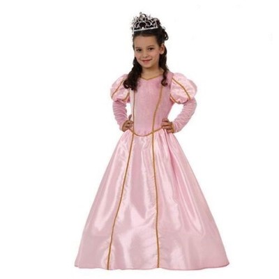 COSTUME CARNEVALE PRINCIPESSA ROSA VESTITO BAMBINA FAVOLA TAGLIA 3-4 ANNI  ATOSA | eBay