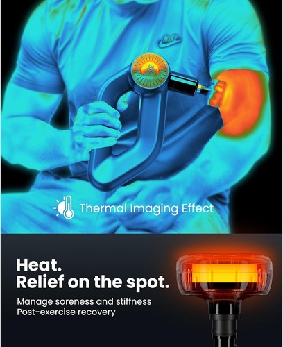 Mini Massagepistole Tiefengewebe Athleten Schmerzlinderung Ganzkörper entspannen - Bild 118 von 165