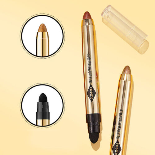 Double-head Cream Eye Shadow Pen Eyeshadow Pencil Shimmer Eyeshadow Stick 6Co ❥ - Picture 11 of 18