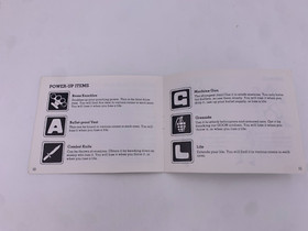 P.O.W.: Prisoners of War (Nintendo Entertainment System, NES, 1989) Manual
