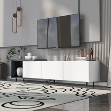 Extendable TV Stand Entertainment Center TV Media Console for TVs up to 100in