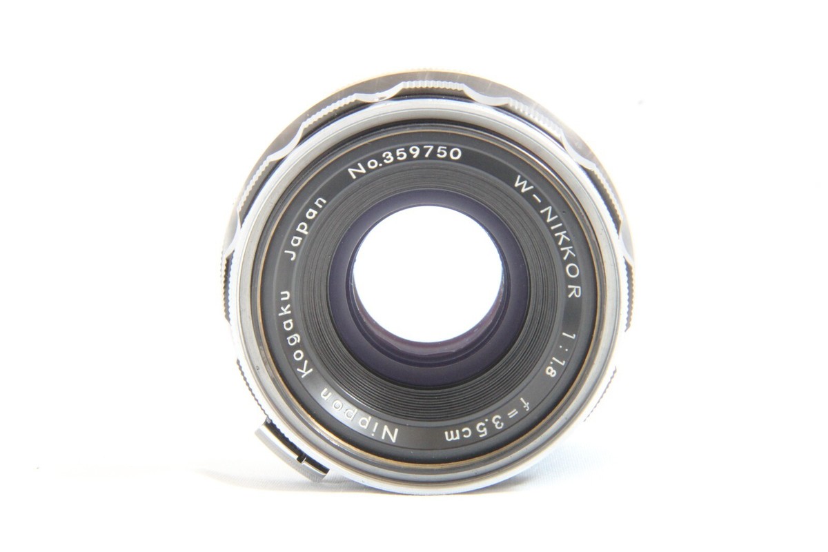 sale★極上美品★Nippon Kogaku W-Nikkor 3.5/1.8 Rare Exc++ Nikon Nippon Kogaku W-NIKKOR 3.5cm 35mm F1.8 Lens S