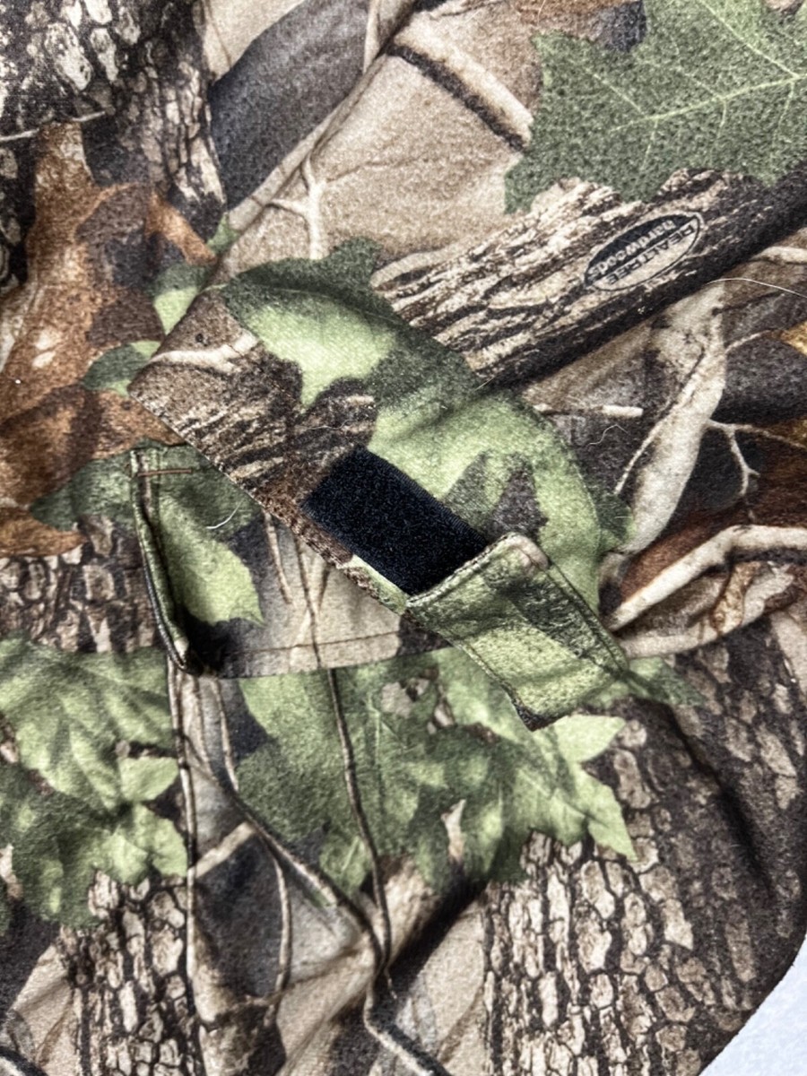 Stearns Dry Wear Jacket Mens XL Camo Realtree Removable