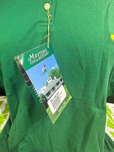 Vintage Masters Collection Augusta National Ladies Green Polo - Sz. XL - NWT - Picture 2 of 4