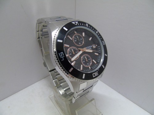 SEKONDA PACIFIC WAVE MENS 200m DIVER WATCH *ROTATING BEZEL* SCREW-DOWN CROWN* - Picture 5 of 13