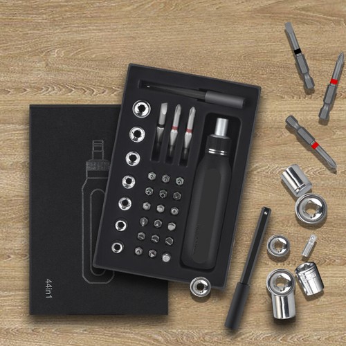 37 IN 1 Socket Ratchet Set Spanner Screwdriver Ratchet Driver Tool Set Nut Drive - Picture 9 of 10