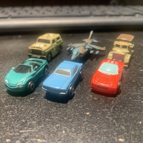 Vintage 1990’s MICRO MACHINES LOT Jet Aircraft LGT 2) Military Trucks 3) Cars - Picture 2 of 8