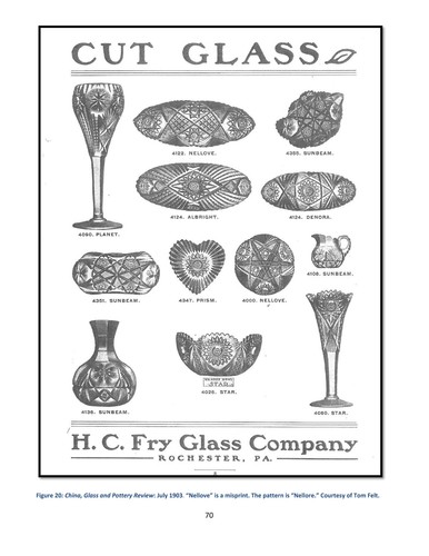 Fry & the Glass of Rochester, PA, vol.2, H.C. Fry Glass Co., 1901-1910 - Picture 4 of 14