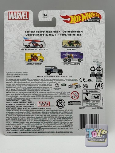 Hot Wheels Marvel Comics Pop Culture MBK Van 1:64 Diecast Real Riders NEW - Picture 6 of 6