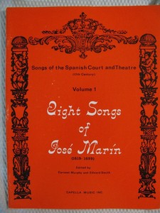 Eight-Songs-of-Jose-Martin-Sheet-Music-Spanish-Court-amp-Theatre-17th-Century