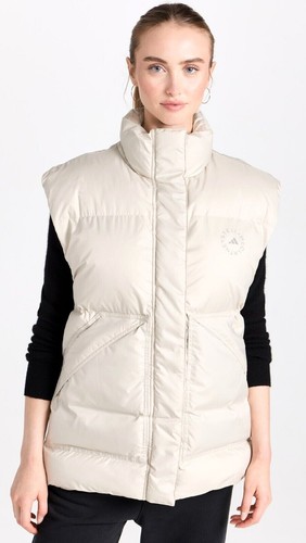 Adidas x Stella McCartney GILE OVERSIZED WINTER PUFFER VEST. Color Gobi. New - Bild 10 von 24