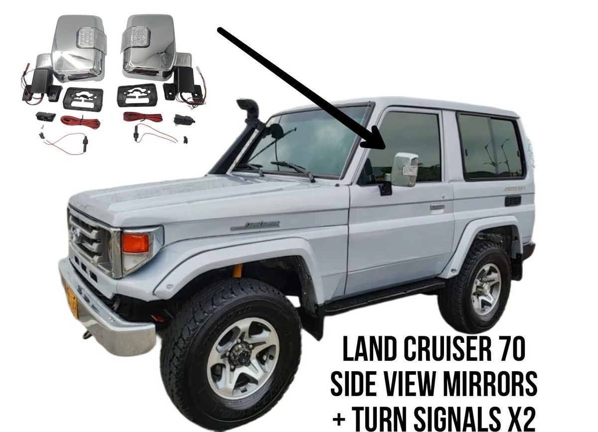 Side View Mirrors for Toyota land cruiser FJ70 FJ75 HJ75 84-90