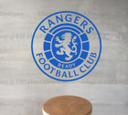 Small/Large/XL Glasgow Rangers FC Badge Logo Matt Vinyl Decal Wall Sticker